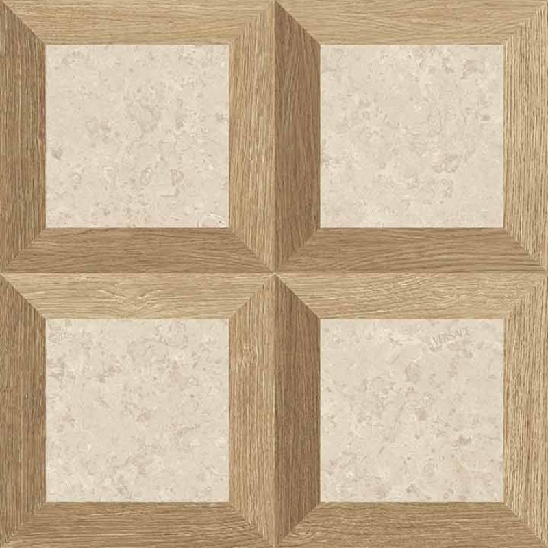 Керамогранит VSTONE FRAME BEIGE NAT R  60X60 8,5 мм / коллекция V Stone VERSACE / производитель VERSACE / страна Италия
