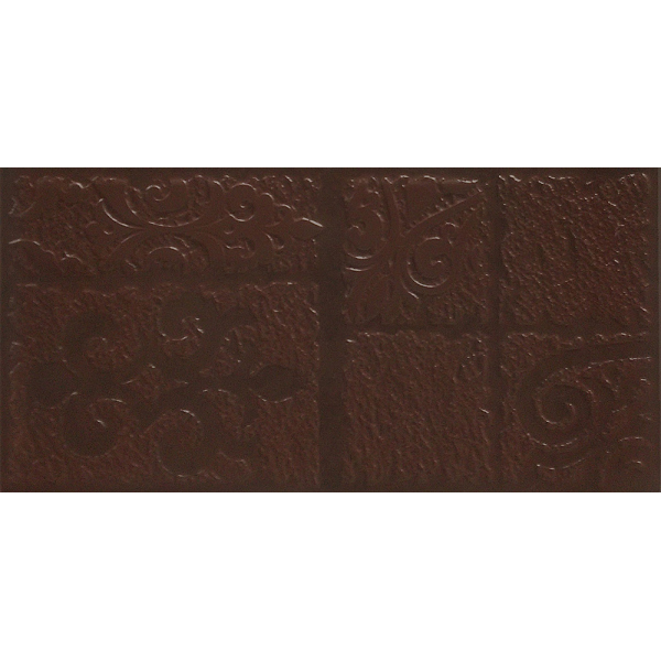 Керамогранит Бордюр Каир 4Д коричневый 14,7х29,8 (24шт) / коллекция Каир 30х30 / производитель Керамин / страна Беларусь