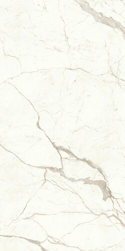 Керамогранит A4RI КерГранит MARVEL SHINE CALACATTA PRESTIGIO LAP 120x240 см / коллекция MARVEL SHINE / производитель Atlas Concorde Italy / страна Италия