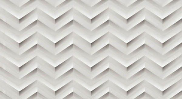 Керамическая плитка 600010002192 Плитка 3D WHITE CHEV MATT 30,5x56 см / коллекция 3D WHITE/3Д ВАЙТ ВОЛЛ ATLAS CONCORDE / производитель Atlas Concorde Russia / страна Россия