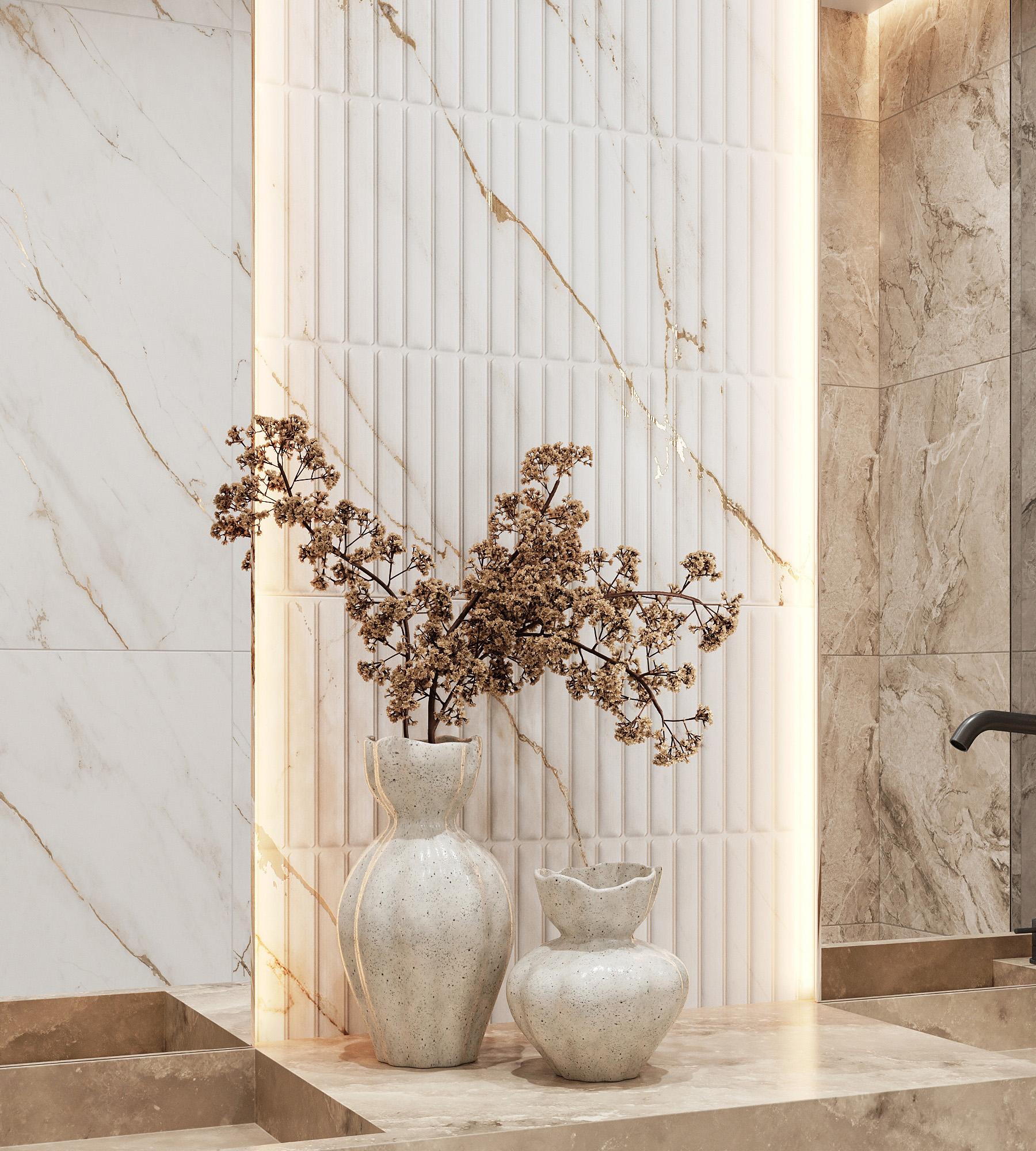 Керамогранит SELVA GOLD DECOR / коллекция arcadiaceramica / производитель Creanza / страна Индия