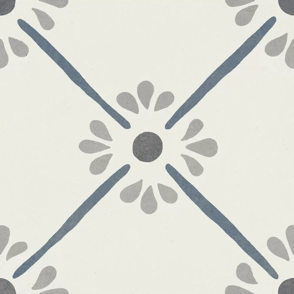 Керамогранит 37787 PROVENZA BLUE FLOWER/22,3 / коллекция PROVENZA Harmony / производитель Harmony Peronda Group / страна Испания