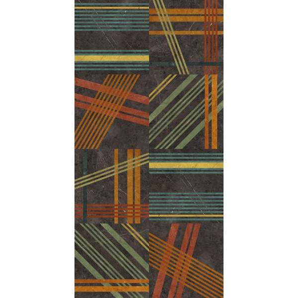 Керамогранит Керамическая плитка W&S D POP MARBLE BLACK    120x240 / коллекция WIDE&STYLE ABK / производитель ABK / страна Италия