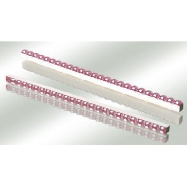 Керамогранит Бусинки розовые люстр 0,7х25 (30шт.) СБ / коллекция Бусинка / производитель РосДекор / страна Россия