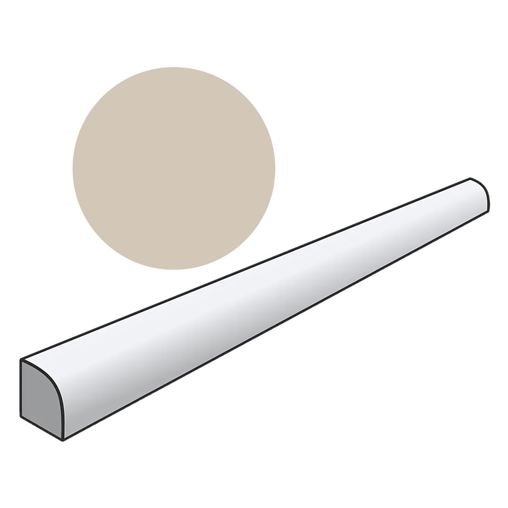 Керамическая плитка 31221 Спецэлемент HOPP JOLLY SAND 1,2x20 см / коллекция HOPP / производитель EQUIPE CERAMICAS / страна Испания