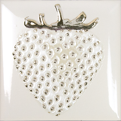 Керамическая плитка Декор Season Fresa Brillo Bisel Marfil 15*15 / коллекция Season / производитель Monopole / страна Испания