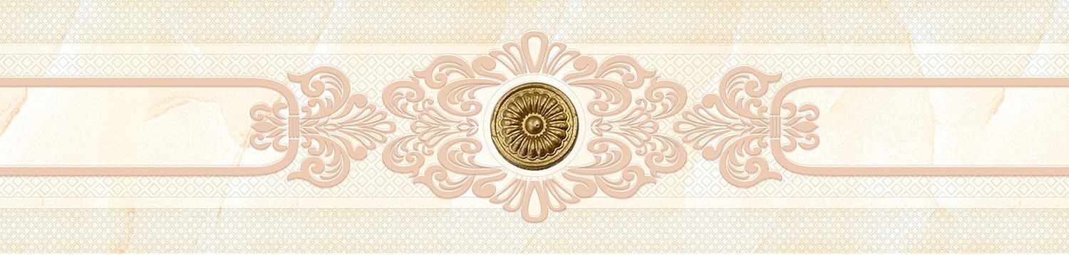 Керамическая плитка MARBELIA 602 бордюр центр 7х29,5 / коллекция MARBELIA Eurotile / производитель Eurotile / страна Иран