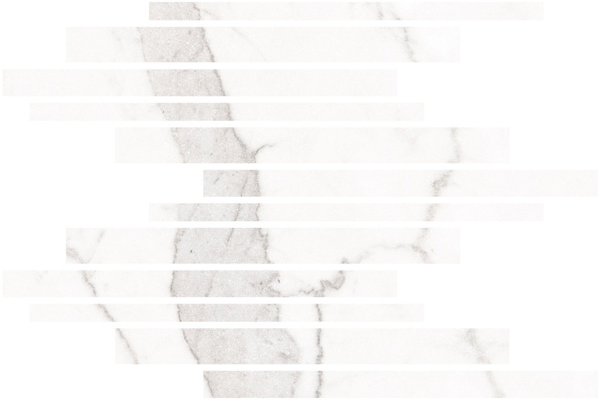 Керамическая плитка Керамогранит Blanc Calacatta Mureto Mosaic 30x45 / коллекция Blanc / производитель Living Ceramics / страна Испания