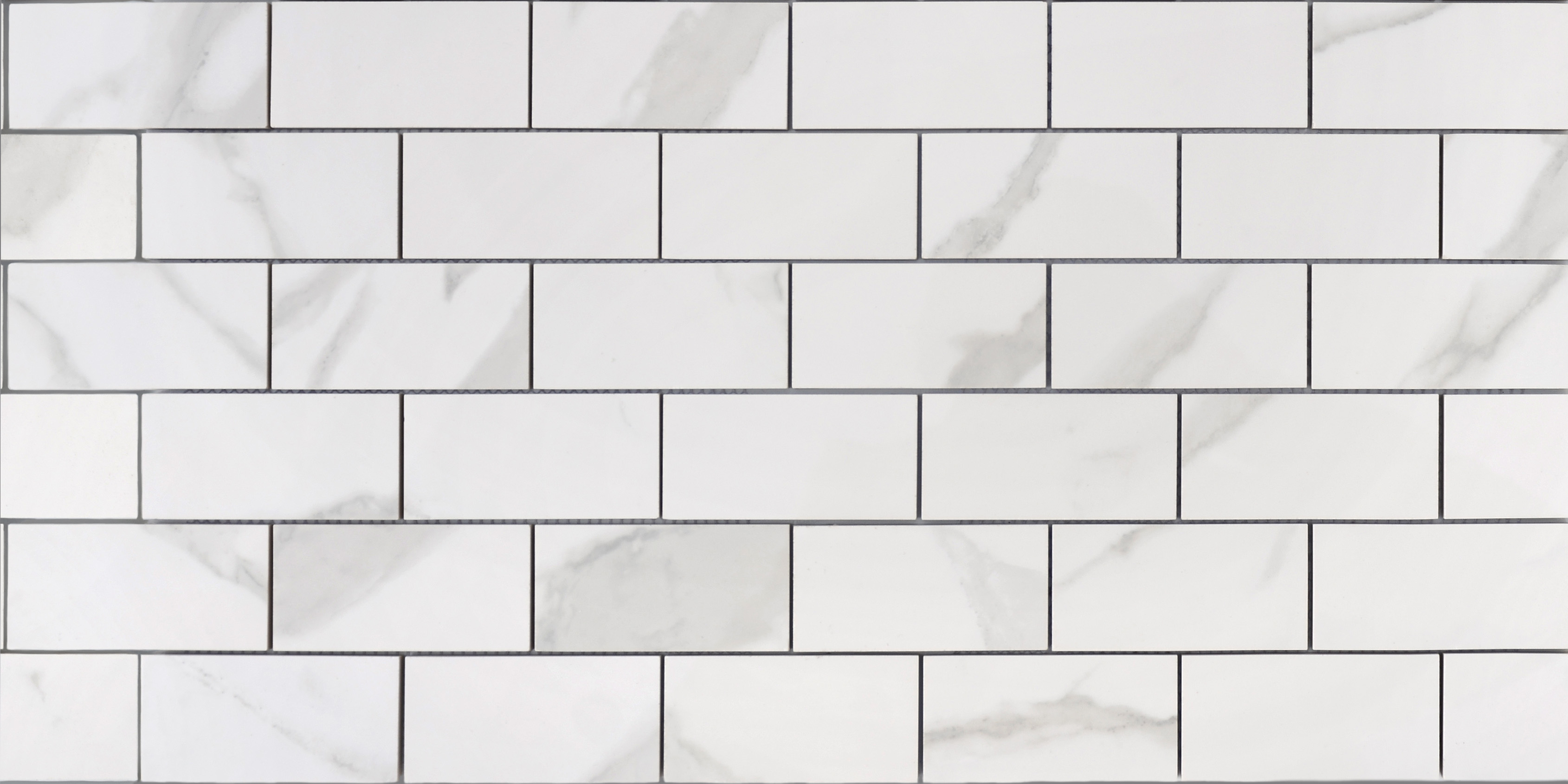 Мозаика Calacatta POL мозаика 48x98 / коллекция Marble Porcelain / производитель Caramelle  LeeDo / страна Китай