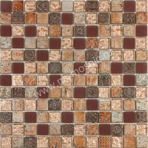 Мозаика S-820 стекло керамика (23*23*8) 298*298 / коллекция EXCLUSIVE series / производитель NS-Mosaic / страна Китай