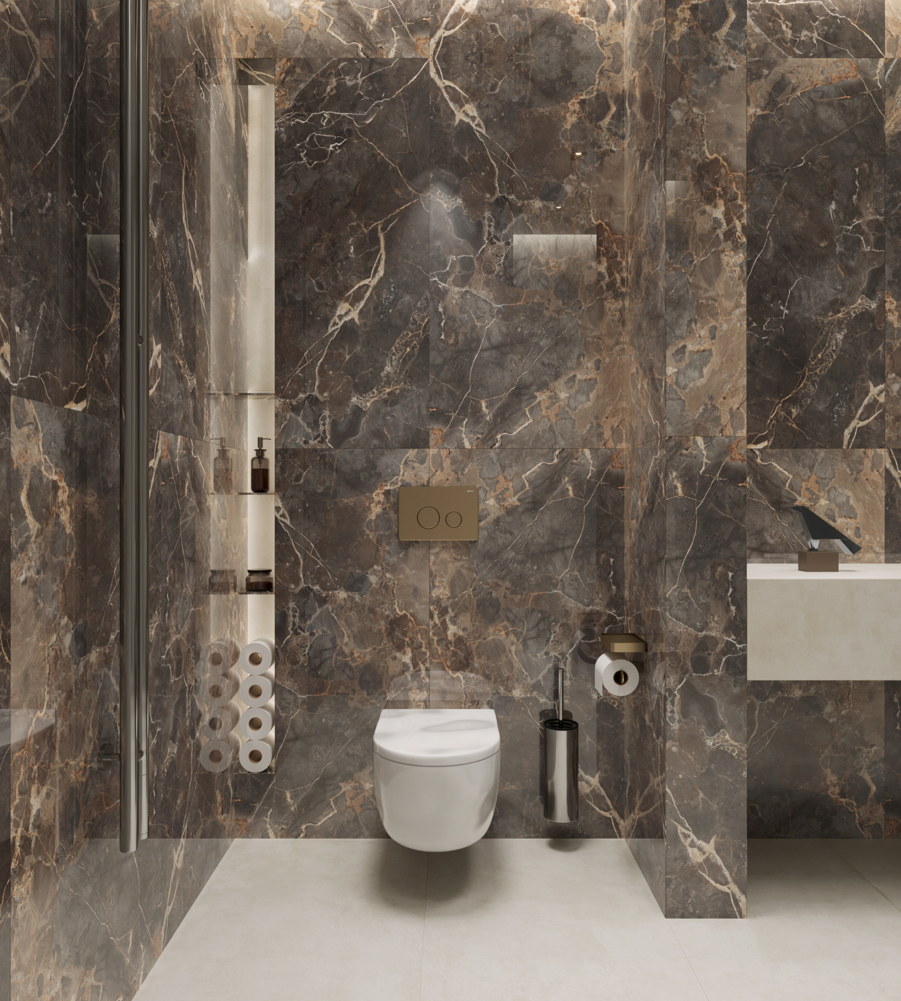 Керамогранит IMPERIAL NERO / коллекция arcadiaceramica / производитель Arcadia Ceramica / страна Индия