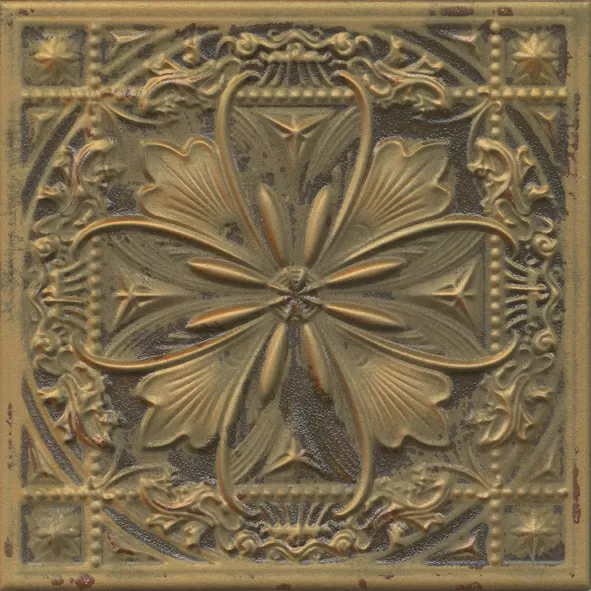 Керамическая плитка Gatsby TIN Copper 20,1x20,1 / коллекция GATSBY Aparici / производитель Aparici / страна Испания