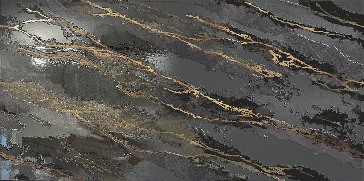 Керамическая плитка Декор Istinkto Sheer Black 60*120 / коллекция Istinkto / производитель BRENNERO / страна Италия