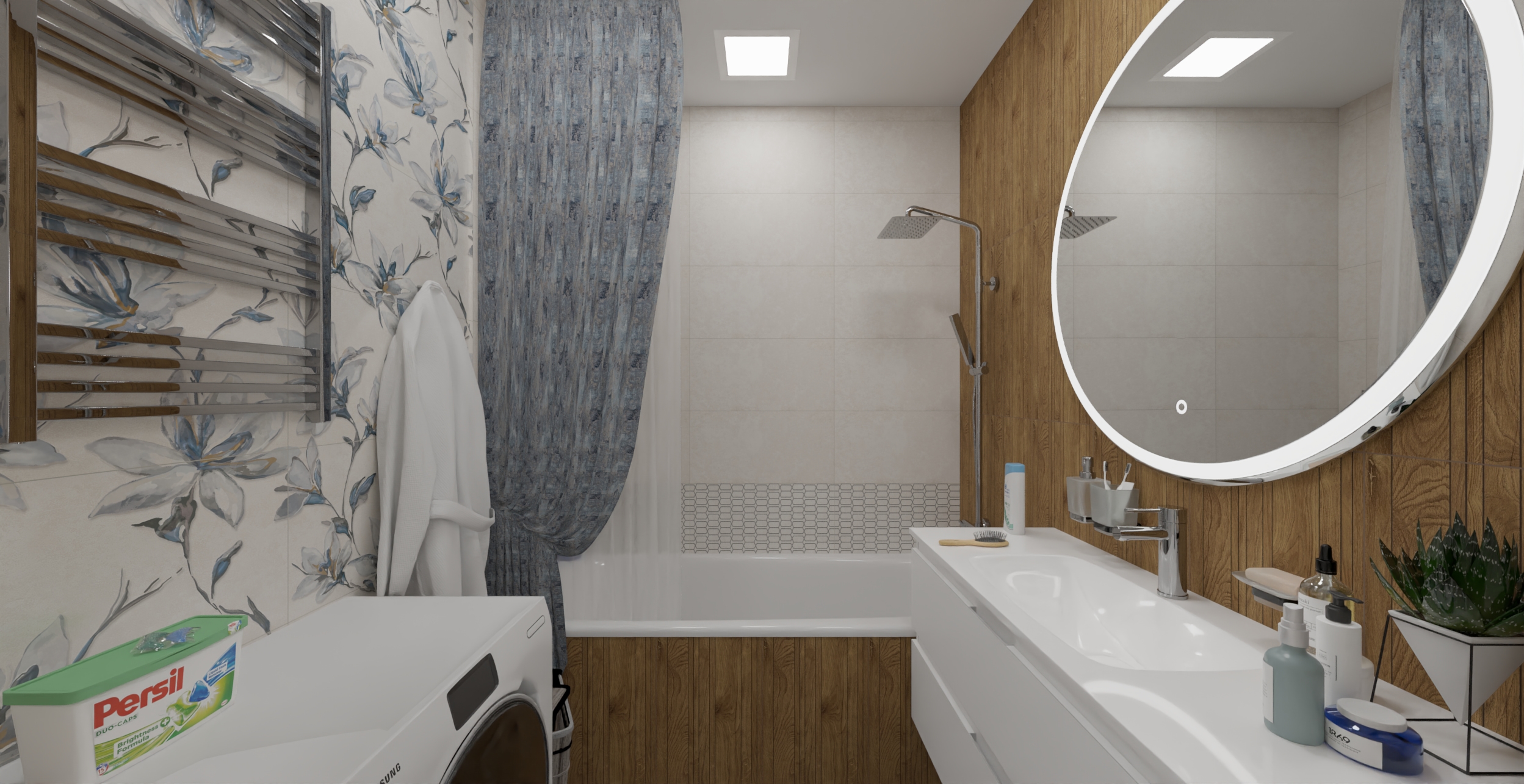 Наши дизайны №316 ВАННАЯ площадь: 3,17 м2 / коллекция Наши дизайны / производитель  / страна 