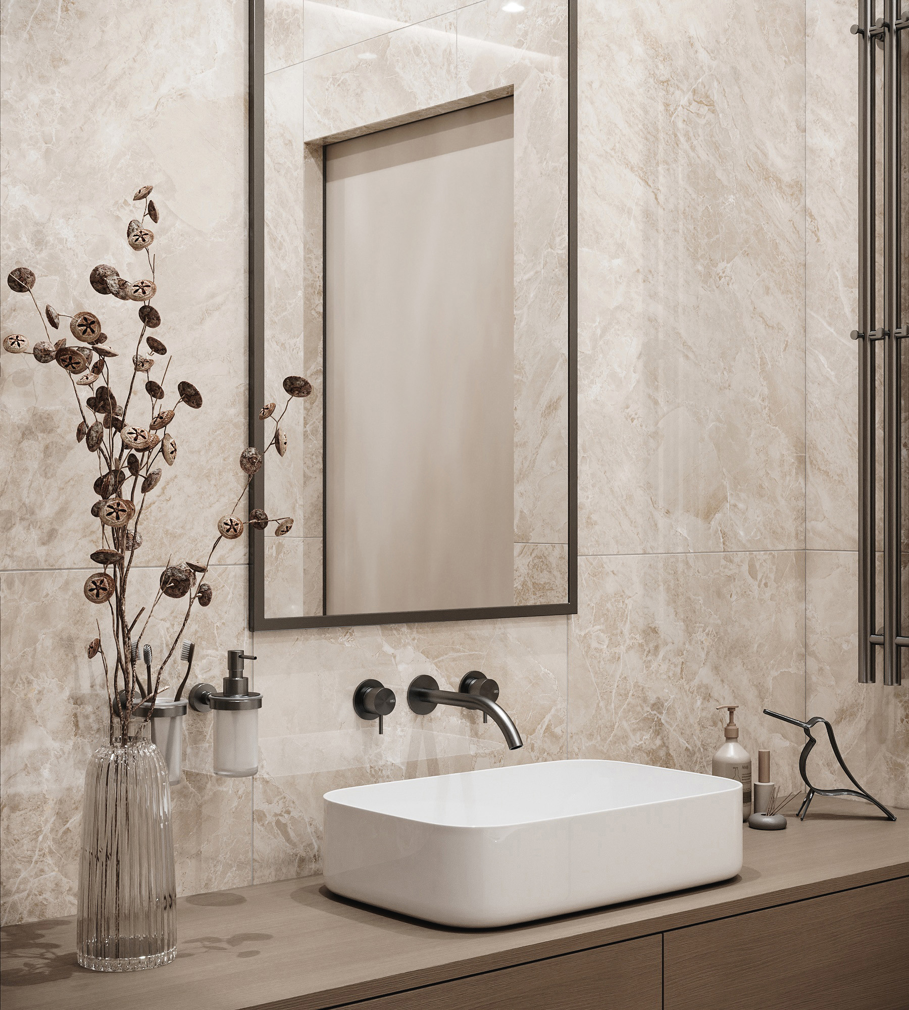 Керамогранит MODENA BEIGE / коллекция arcadiaceramica / производитель Arcadia Ceramica / страна Индия