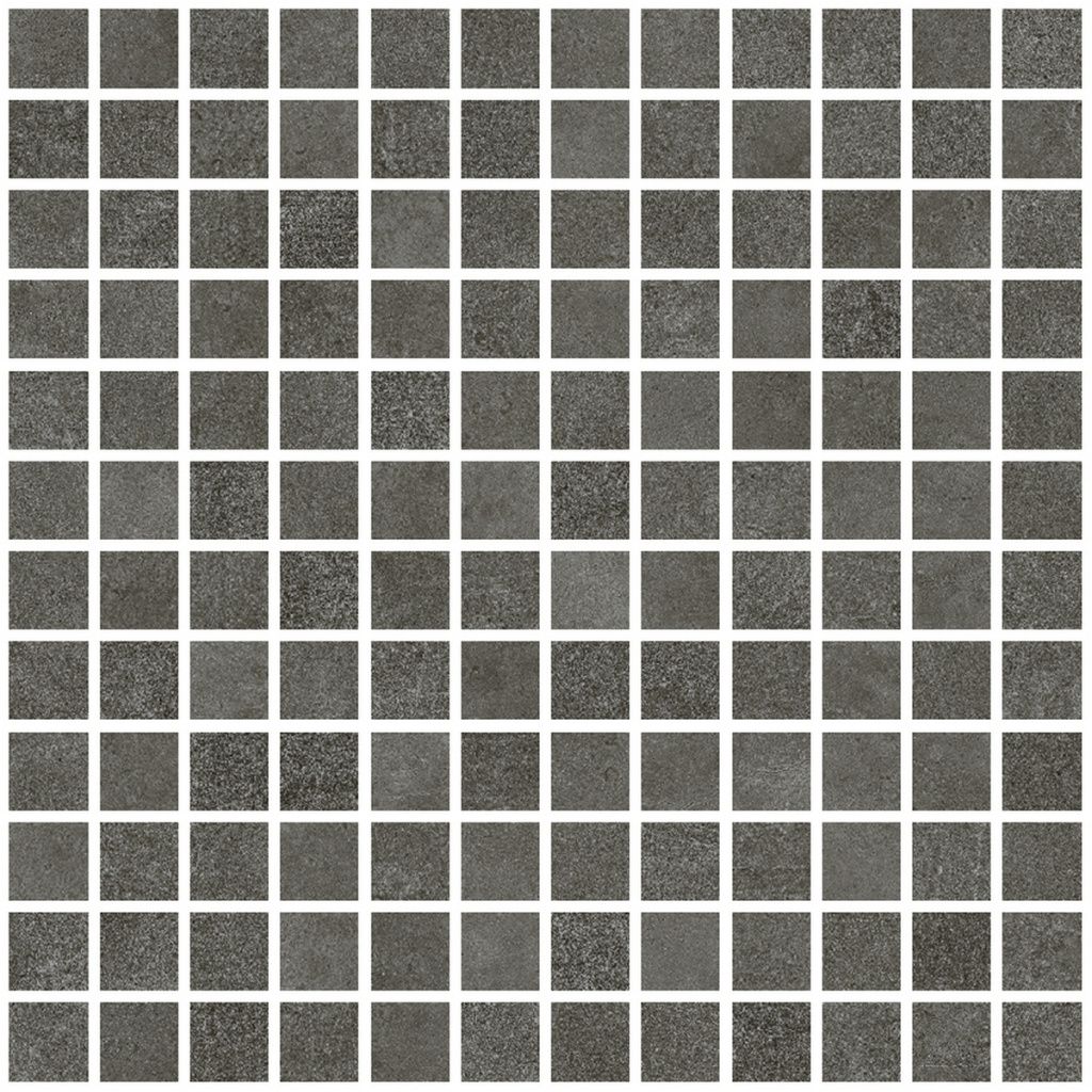 Керамическая плитка Керамогранит Floss  Mosaic 25 Graphite Anti-Slip 30x30 / коллекция Floss / производитель Living Ceramics / страна Испания