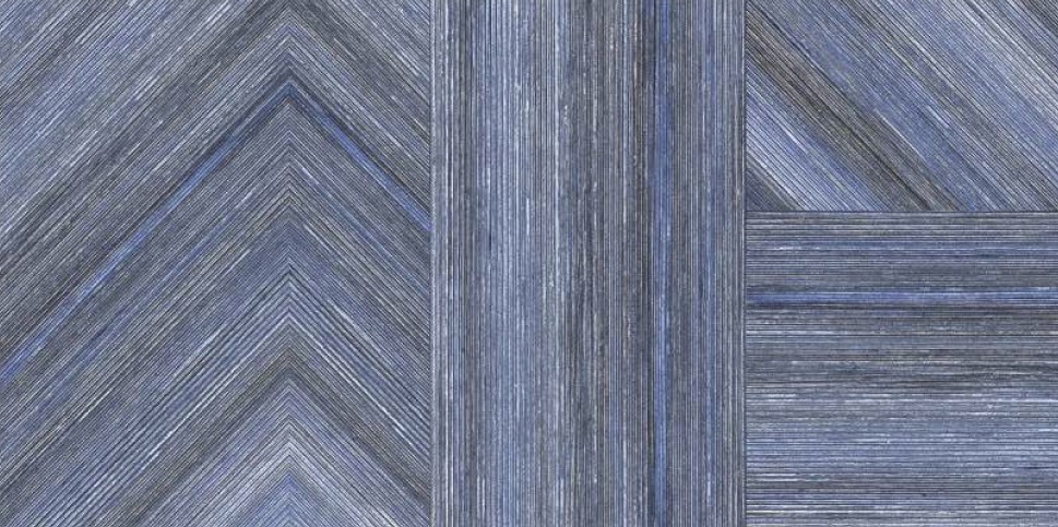 Керамогранит Керамогранит FORKED Wood Blue Carving 60x120 / коллекция FORKED Wood ITC / производитель ITC / страна Индия