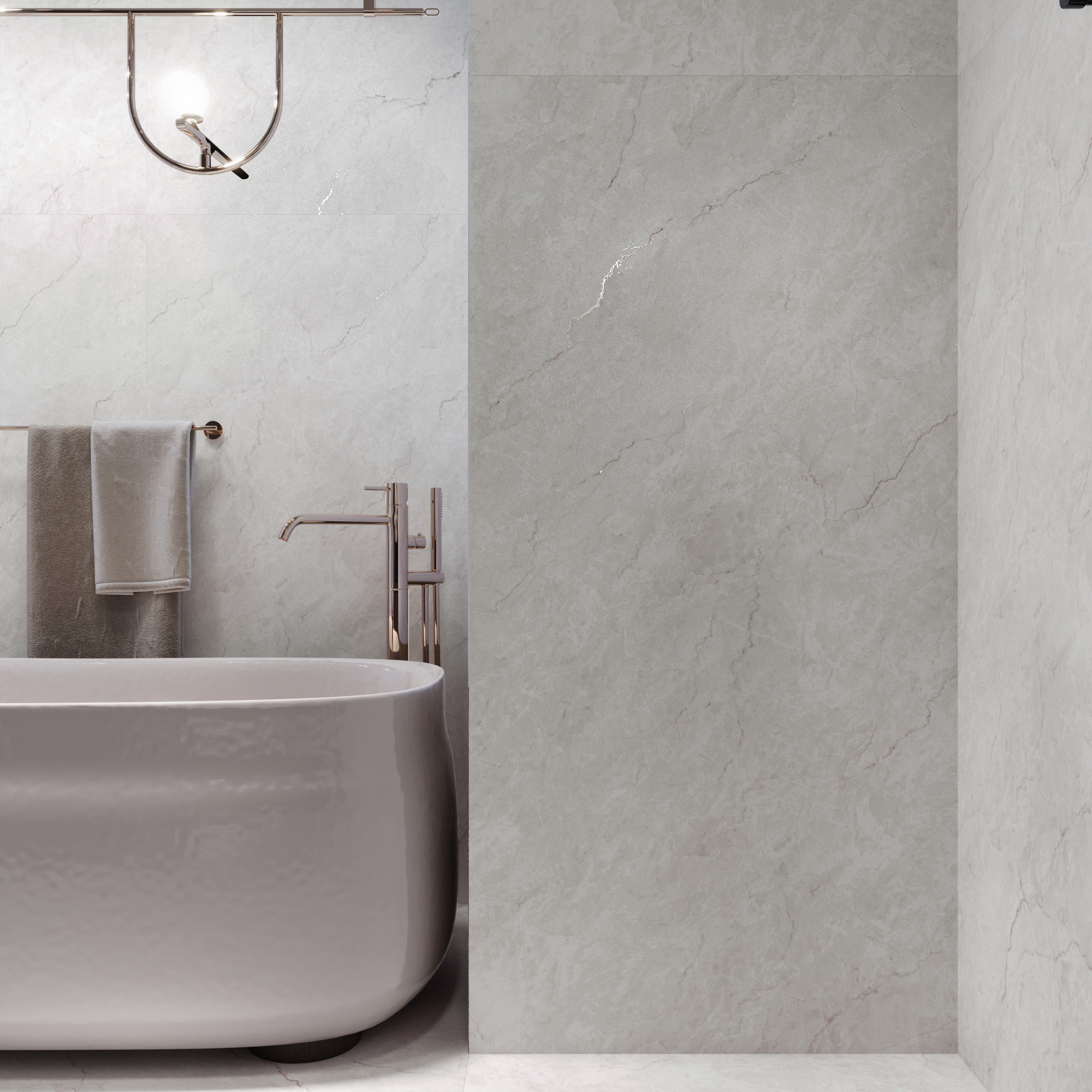 Керамогранит FERROL WHITE / коллекция arcadiaceramica / производитель Creanza / страна Индия