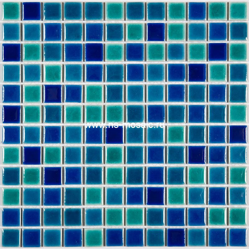 Мозаика PW2323-14 керамика глянцевая (23*23*5) 300*300 / коллекция PORCELAIN series / производитель NS-Mosaic / страна Китай