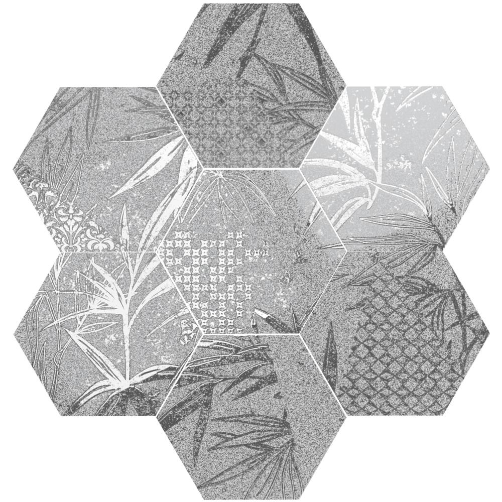 Керамическая плитка MAGNET TROPIC SILVER 15X17 / коллекция Magnet / производитель globusceramica / страна 