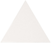 23813 Плитка SCALE TRIANGOLO WHITE 10,8x12,4 см