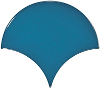 23841 Плитка SCALE FAN ELECTRIC BLUE 10,6x12 см
