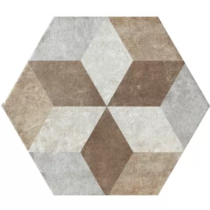 Керамогранит DECO EXAGONA TEXTURE 4 / коллекция Heritage FIORANESE / производитель FIORANESE / страна Италия