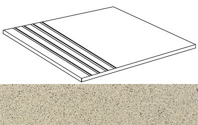 Керамическая плитка 3yG4 Ступень GRANIGLIATI LUSERNA GRADINO MATT 30x30 см / коллекция GRANIGLIATI / производитель Atlas Concorde Italy / страна 
