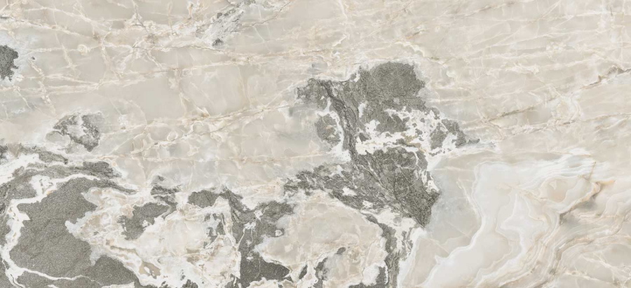 Керамическая плитка Керамогранит Magnum Silver Blend Satin 6mm 120x280 / коллекция Magnum / производитель REX / страна Италия