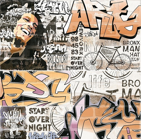 Керамогранит 7361-0002 Брикстори Панно 1 30х60 (комп/2шт) (9мм) / коллекция Брикстори LASSELSBERGER / производитель LB-CERAMICS / страна Россия