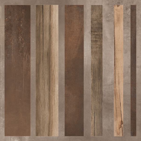 Керамогранит Декоры DUO INTERNO 9 HOT RETT 60X60 / коллекция INTERNO 9 ABK / производитель ABK / страна Италия