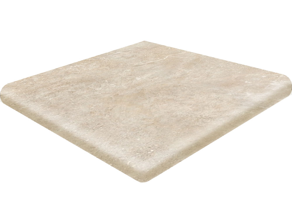Керамогранит Керамическая плитка Esquina Redonda Petra Beige Antideslizan / коллекция PETRA / производитель  / страна Испания