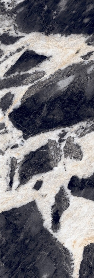 Керамогранит Керамическая плитка LEVANTE NERO POLISHED 800X2400X15mm / коллекция Levante Nero MOTTO / производитель Motto / страна Индия