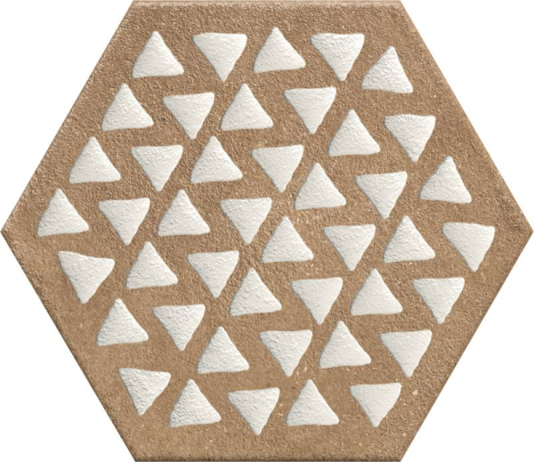 Керамогранит J086 Terracreta Intarsio Chamotte Esagonо 25х21,6 / коллекция TERRACRETA / производитель MARCA CORONA / страна Италия