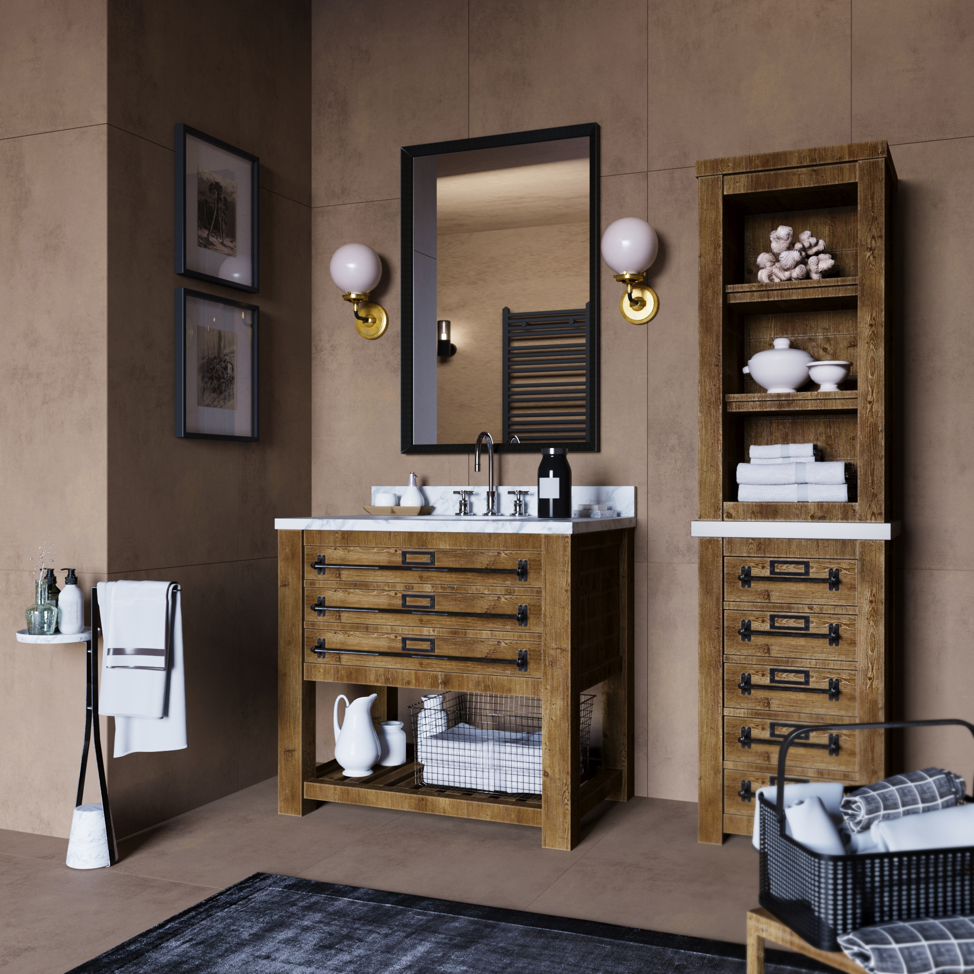 Керамогранит Керамогранит Clayton Colori Brown Matt / коллекция Clayton / производитель buonoceramica / страна 