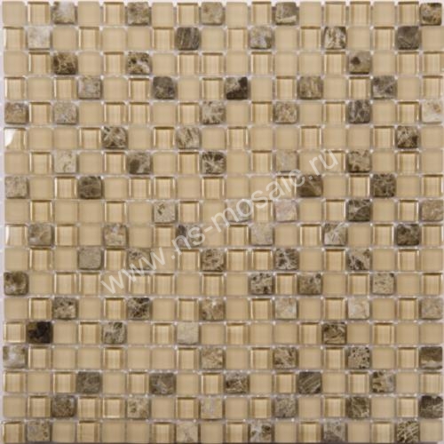 Мозаика No-22 стекло камень(15*15*8) 305*305 / коллекция EXCLUSIVE series / производитель NS-Mosaic / страна Китай