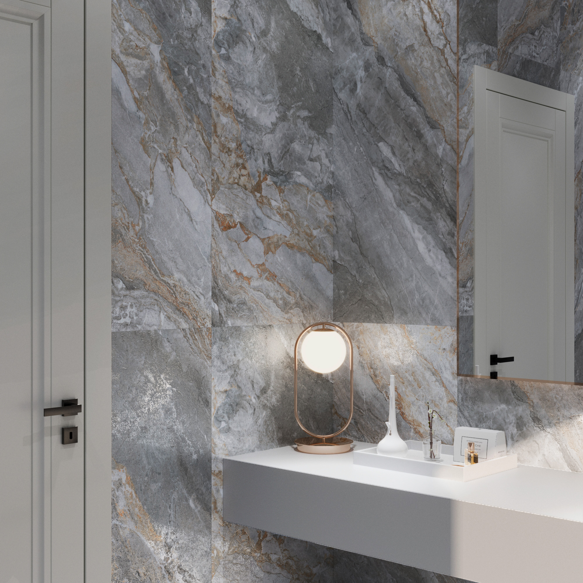 Керамогранит TRIVOLA GREY LAPPATO / коллекция arcadiaceramica / производитель Arcadia Ceramica / страна Индия