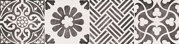 Керамогранит 7303-0002 Винтаж Вуд Бордюр Белый 7,5х30 (9мм) / коллекция ВИНТАЖ ВУД LASSELSBERGER / производитель LB-CERAMICS / страна Россия