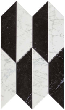 Мозаика AMMS Мозаика MARVEL STONE HALF HEX COLD LAPP 33x48,3 см / коллекция MARVEL STONE / производитель Atlas Concorde Italy / страна 