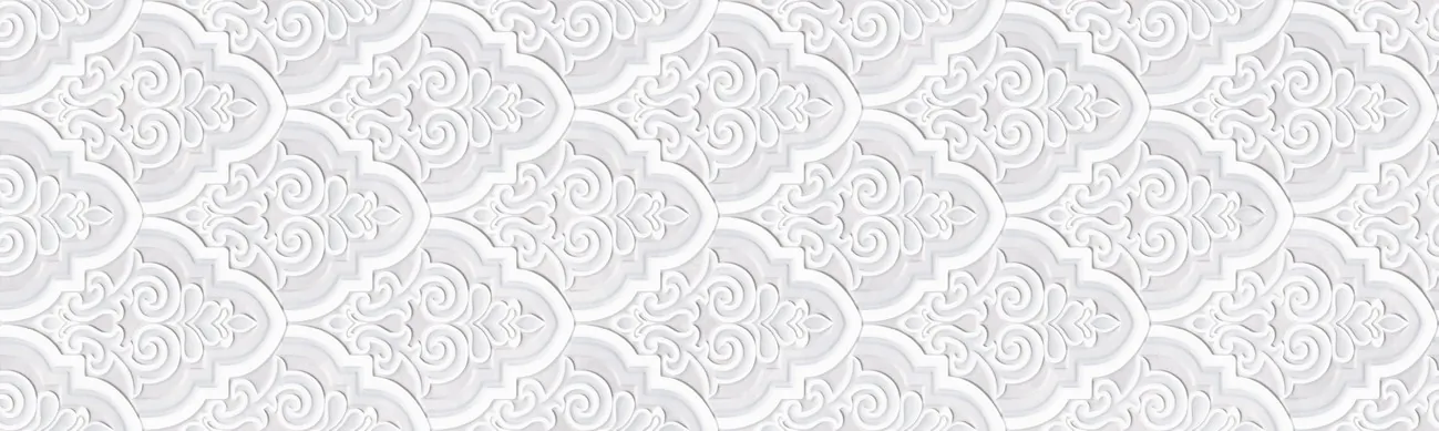 Керамическая плитка Ona White Bow 29,75x99,55 / коллекция Ona Aparici / производитель Aparici / страна Испания