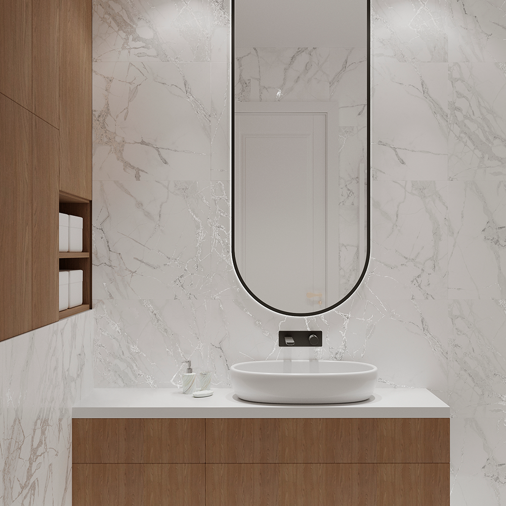 Керамогранит DIVERSO WHITE / коллекция arcadiaceramica / производитель Arcadia Ceramica / страна Индия