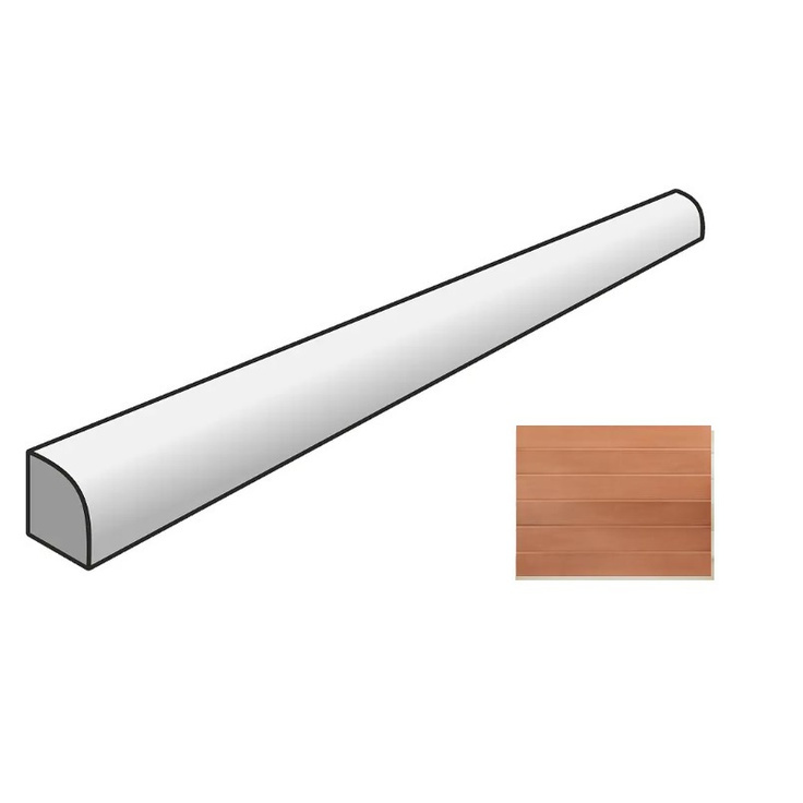 Керамическая плитка 31673 Спецэлемент MASSIMO JOLLY COTTO 1,2x20 см / коллекция Massimo / производитель EQUIPE CERAMICAS / страна Испания