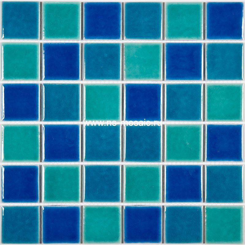 Мозаика PW4848-15 керамика глянцевая (48*48*5) 306*306 / коллекция PORCELAIN series / производитель NS-Mosaic / страна Китай