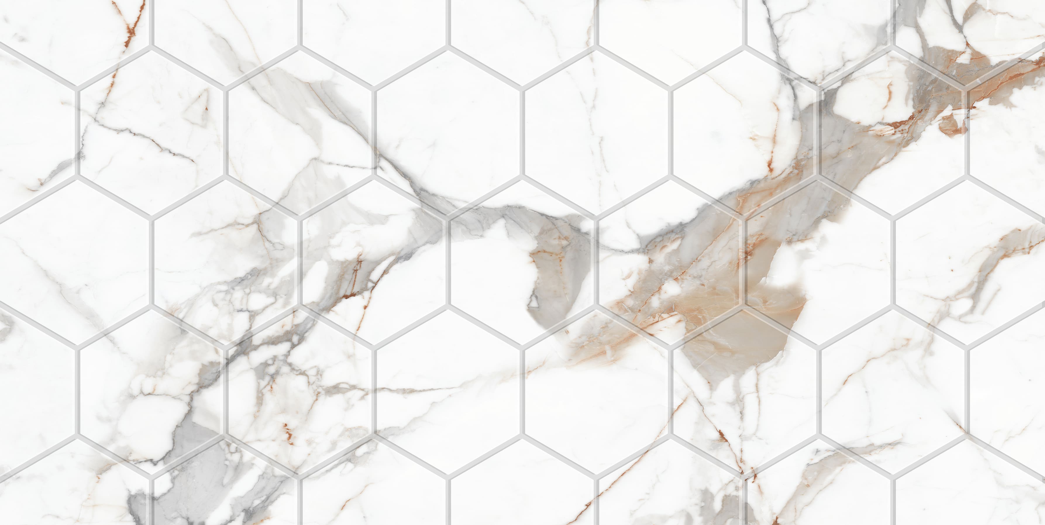 Керамическая плитка Sandra White Mat Hex 30x60 / коллекция Sandra Eurotile / производитель Eurotile / страна Беларусь