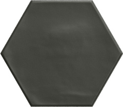 КерГранит GEOMETRY HEX BLACK MATT 15X17,3 см