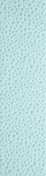 Керамогранит Декор керамич. PURA PIOGGIA CELESTE INSERTO (0,336),  8.5мм, 15x56 RT / коллекция Pura / производитель Fap Ceramiche / страна Италия