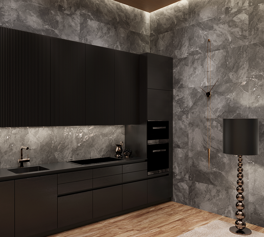 Керамогранит BISMANTO GREY / коллекция arcadiaceramica / производитель Arcadia Ceramica / страна Индия