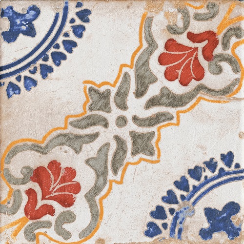 Керамогранит Керамическая плитка ORNAMENT 10002 20*20 MATT / коллекция ORNAMENT ALPAS CERA / производитель Alpas / страна Индия