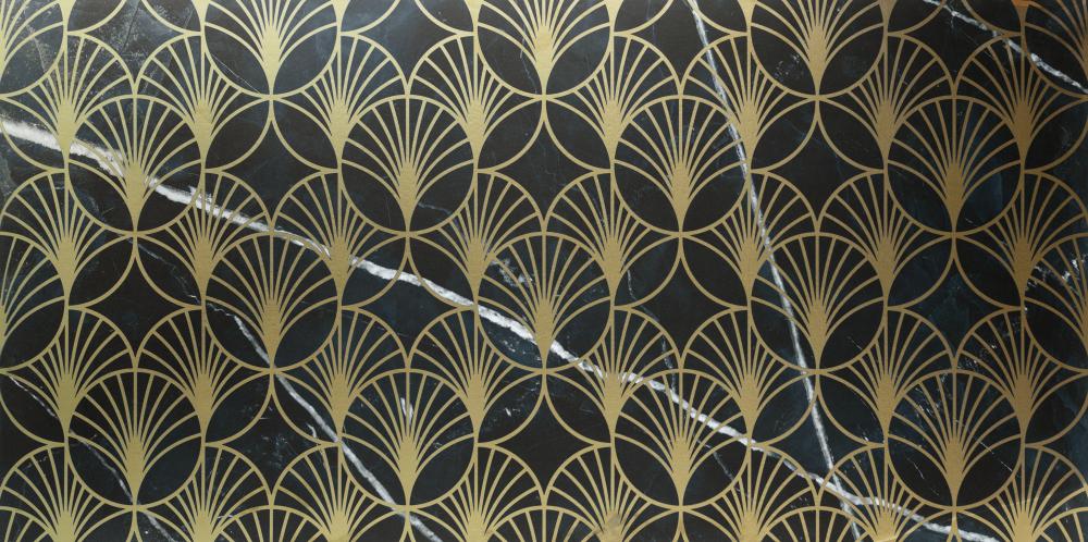 Керамогранит TIARA 60X120 / коллекция Black & Light calacatta / производитель DUNE / страна 