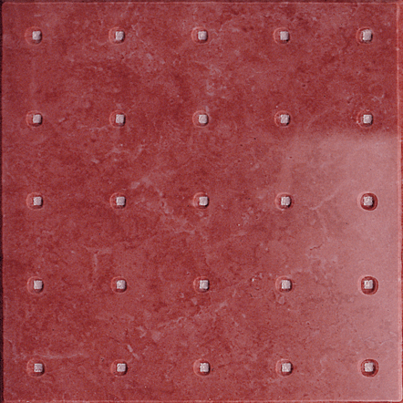 Керамогранит Декор керамич. LUXOR ROSSO INSERTO F,  8мм, 20x20 / коллекция Luxor / производитель Atlas Concorde Italy / страна Италия